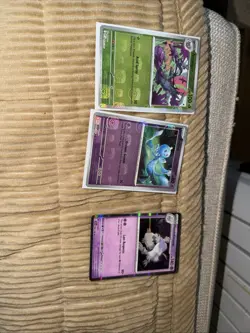 Pokemon Scarlet Violet Set of Holo and Exs Rare Cards Near Mint Condition - Image 4