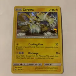Pokemon Card Zeraora Unbroken Bonds Cracked Ice Holo Rare 60/214 Near Mint - Image 1