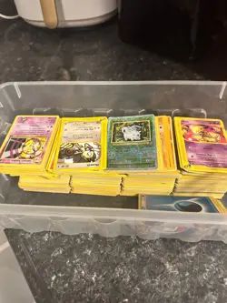 box of 1995 pokemon cards in great condition over 500 cards - Image 1