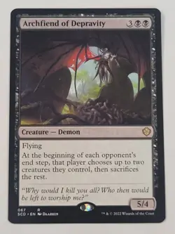 Archfiend of Depravity NM Free Shipping in Canada !! - Image 1