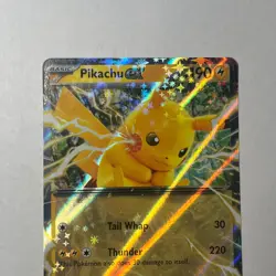 Pokemon TCG Pikachu EX 028/131 Prismatic Evolutions (PRE) Double Rare Near Mint - Image 2