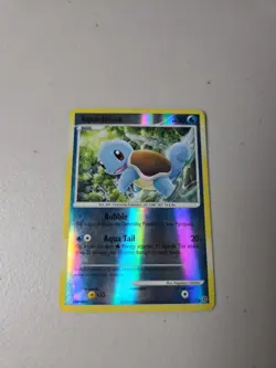 Squirtle 112/132 Diamond And Pearl DP Secret Wonders Reverse Holo Pokemon LP - Image 1