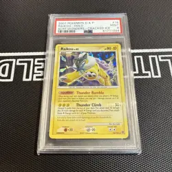 Pokemon Raikou 16/132 Secret Wonders Cracked Ice Holo PSA 9 - Image 1