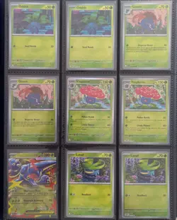 Pokemon TCG Phantasmal Flames - Complete Base Master Set (Including RH) + binder - Image 1