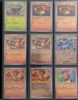 Pokemon TCG Phantasmal Flames - Complete Base Master Set (Including RH) + binder - Image 3