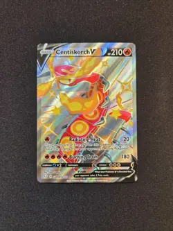 Centiskorch V SV108/SV122 Shining Fates: Shiny Vault Holo Rare Pokemon TCG - Image 1