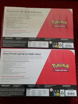 Pokemon Prismatic Evolutions ETB and Booster Bundle Costco, Sealed, 2-Pack LOT 2 - Image 2