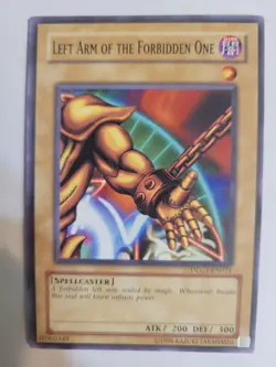 Yugioh! LP Left Arm of the Forbidden One - DLG1-EN021 - Common Unlimited Edition - Image 1
