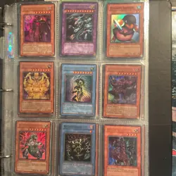 Yugioh Binder Vintage + OG Collection 200+ dark magician girl secret rare - Image 2