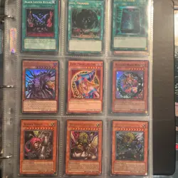 Yugioh Binder Vintage + OG Collection 200+ dark magician girl secret rare - Image 4