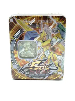 Yu-Gi-Oh 5ds Collectible Tin 2009 Power Tool Dragon Drago Utensile # C - Image 1