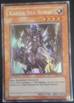 Kaiser Sea Horse SKE 015 [HOLO] [PREMIERE EDITION 1] - Carte Yu-Gi-Oh! - Image 1