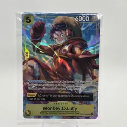 One Piece Illustration Box Volume 3 Monkey D Luffy Promo Card Sealed English - Image 1