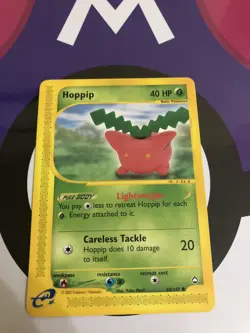 Hoppip 83/147 Aquapolis Pokemon Card NM - Image 1