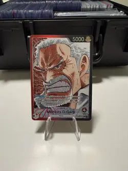 Monkey.D.Garp Alt Leader Pre Errata OP02-002 One Piece Card - Image 1