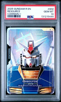 Gundam Card Game TCG Resource C++ Alt Art Holo PSA 10 Gem Mint CCG - Image 1