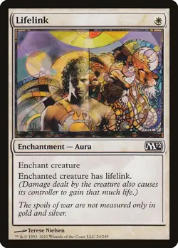 Core Set 2012 Lifelink MTG Magic the Gathering NM - Image 1