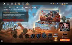 Play Booster Box Outlaws of Thunder Junction OTJ MTG/ New Sealed - Image 1