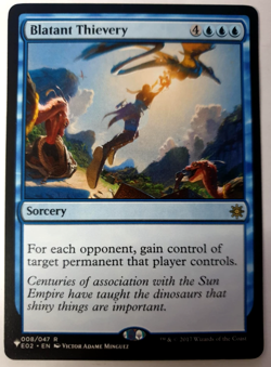 MTG: Mystery Booster - Blatant Thievery - Rare - #008 NM - Image 1