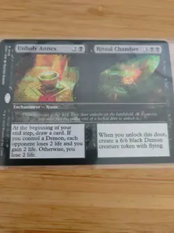 MTG Unholy Annex Ritual Chamber 0118 Duskmourn M/NM Free UK P&P - Image 1