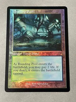 MTG Ravnica Remastered Breeding Pool Retro Foil RVR 399 NM - Image 1