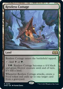 MTG Restless Cottage - 258 / English / Near Mint - Image 1