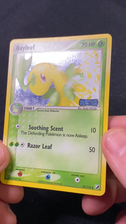 Pokemon - Bayleef - 35/115 - Reverse Holofoil - Unseen Forces (UF) - Image 2