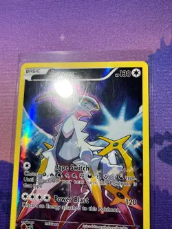 Pokemon Arceus XY116 XY Holo Promo - DMG (SEE PICTURES) - Image 2