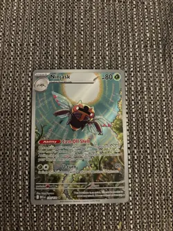 Pokemon TCG Mega Evolution Ninjask Illustration Rare 137/132 - Image 1