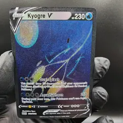 Pokemon Kyogre Custom Made Fan Art Holo And Textured - Image 1