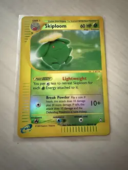 Skiploom 060/147 Aquapolis Reverse Holo Pokemon NM - TCG Aquapolis 2002 - Image 1