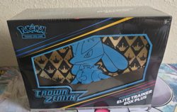 Crown Zenith Pokemon Center Elite Trainer Box Plus ETB - Factory Sealed - Image 1
