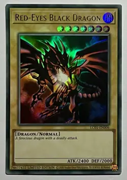 Red-Eyes Black Dragon LC01-EN006 (NM) Ultra Rare Limited Edition YuGiOh 2017 - Image 1
