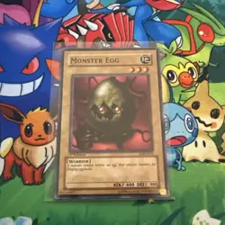 YUGIOH Monster Egg LOB-E013 1ST ED European English LP+ (LOB-E013) - Image 1