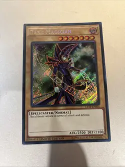 *** DARK MAGICIAN *** MINT ALTERNATE ART SECRET RARE CT14-EN001 YUGIOH! - Image 1