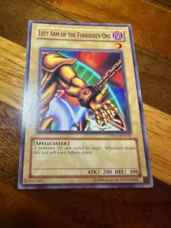 Left Arm of the Forbidden One DLG1-EN021 Unlimited Edition Common PL + BONUS - Image 1