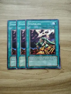 Yu-Gi-Oh! - Stumbling 3X - Full Playset - Image 1