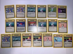 Trainers Base Set Lot 46x Pokemon Cards MP /LP or Better 1999 Authentic Vintage - Image 1