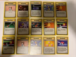 Trainers Base Set Lot 46x Pokemon Cards MP /LP or Better 1999 Authentic Vintage - Image 2