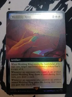 Wedding Ring (Extended Art) -Foil NM MTG Universes Beyond: Doctor Who - Image 1