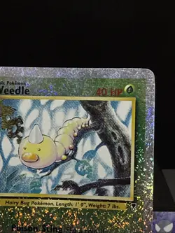 Pokemon Card Weedle 99/110 Legendary Collection Set Reverse Holo Played - Image 2