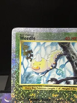 Pokemon Card Weedle 99/110 Legendary Collection Set Reverse Holo Played - Image 3