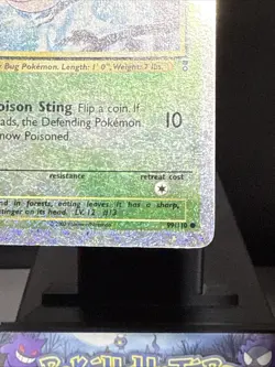 Pokemon Card Weedle 99/110 Legendary Collection Set Reverse Holo Played - Image 4