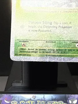 Pokemon Card Weedle 99/110 Legendary Collection Set Reverse Holo Played - Image 5