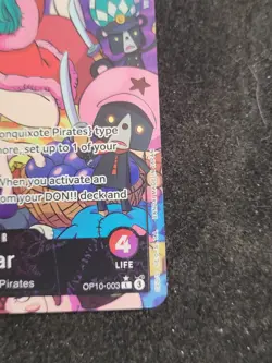 Sugar OP10-003 Alt Alternate Art Parallel Leader One Piece Card Game TCG - Image 4
