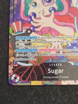 Sugar OP10-003 Alt Alternate Art Parallel Leader One Piece Card Game TCG - Image 5