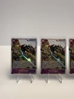 One Piece TCG OP13-064 Gol.D. Roger SR X4 Playset Card Game CCG English - Image 2