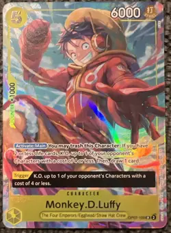Monkey.D.Luffy (Illustration Box Vol.3) OP07-109 One Piece Promotion Cards Foil - Image 1