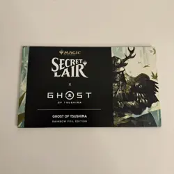 Magic: The Gathering - Ghost Of Tsushima Secret Lair - Foil - Rare - New - Image 1