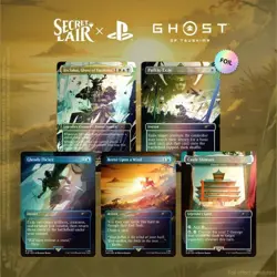 Magic: The Gathering - Ghost Of Tsushima Secret Lair - Foil - Rare - New - Image 2